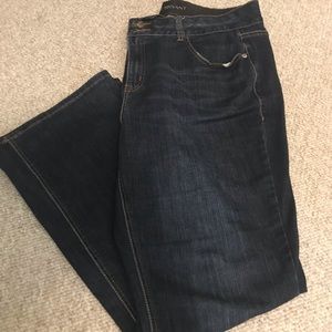 Lane Bryant boot cut jeans worn twice